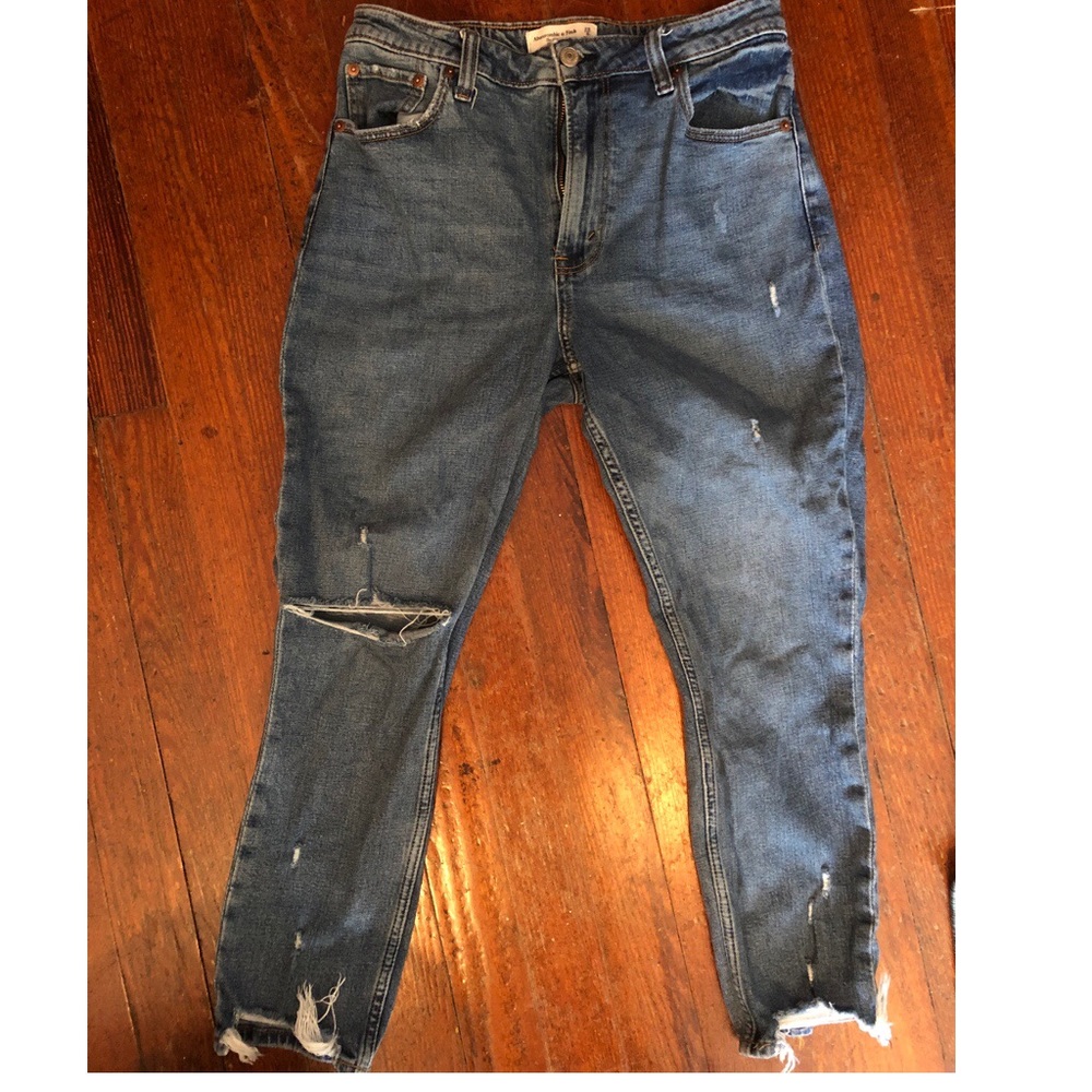 Abercrombie & Fitch the skinny high rise jean